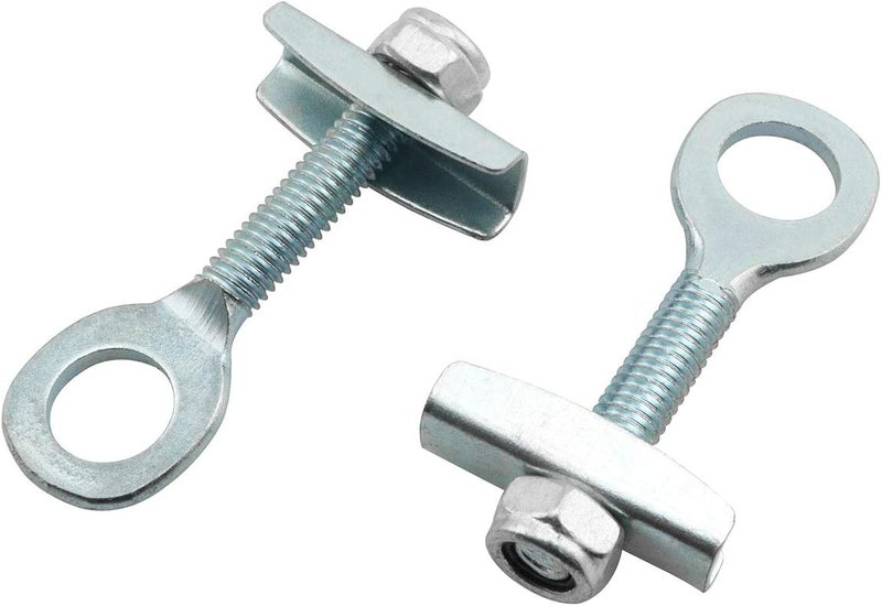 TAODAN 2PCS Bicycle Chain Adjuster Adjustable Chain Buckle Bicycle Wheel Fixing Button Zipper Chain Tensioner Chain Adjuster Suitable for Dead Fly Bicycles Folding Bicycles and Mountain Bikes - Image 1